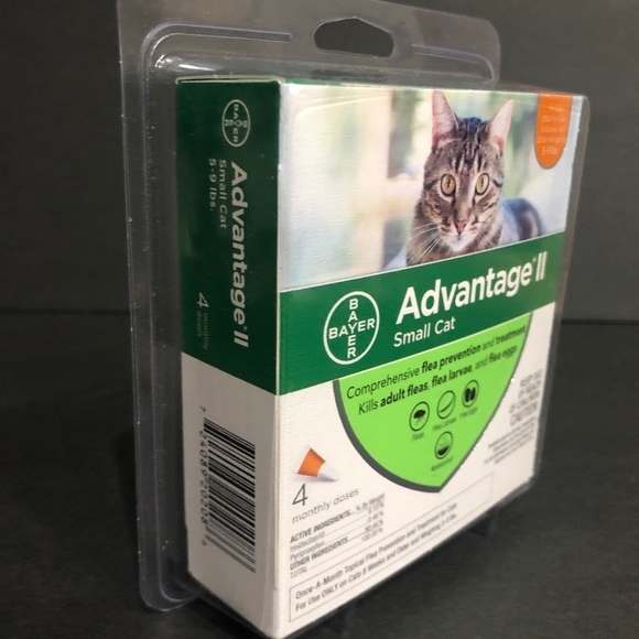 Bayer Advantage II Flea & Lice Control for Small Cats. - Picture 4 of 4